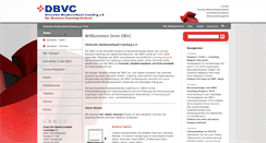 Desktop Screenshot of dbvc.de